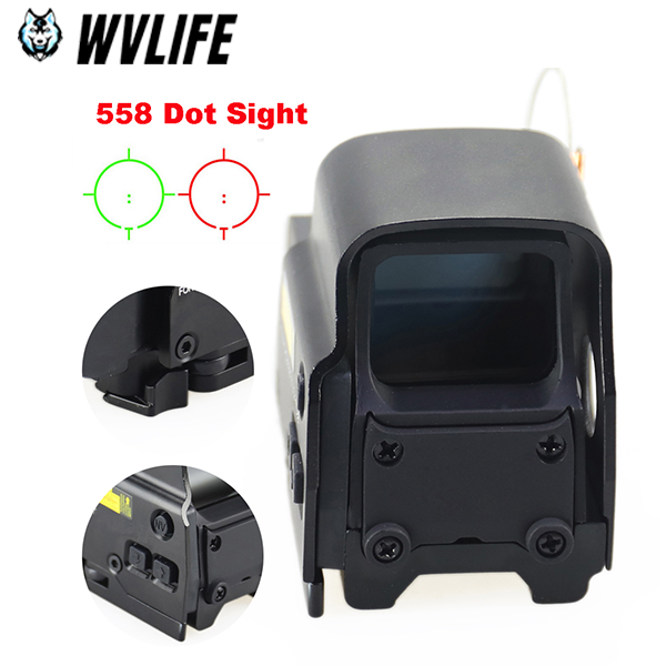 558 Red Dot Sight&3x Magnifier Sight Perfect Sets (Free Shipping)