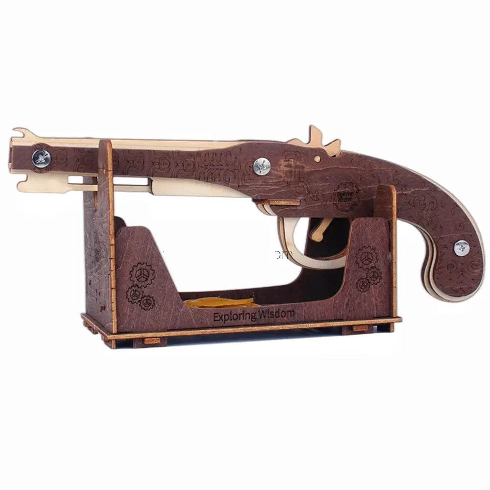 Revolver - Wooden DIY Toy