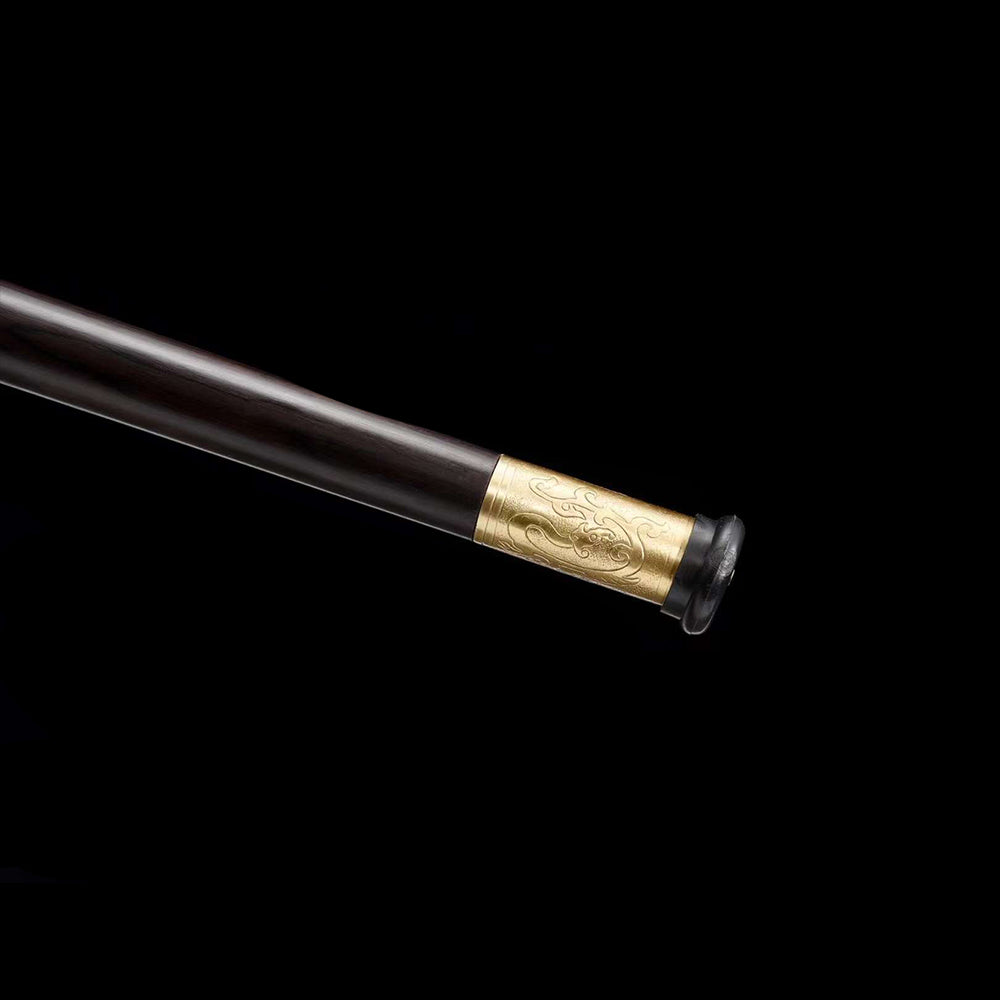 Three Dragons Playing with Pearls Cane Sword