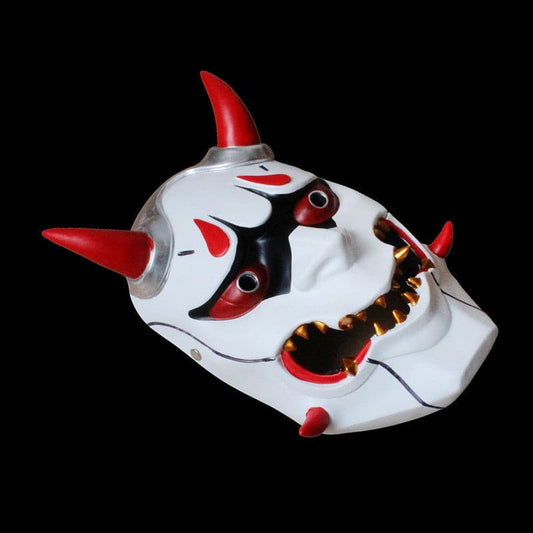 Hand-Made Japanese Hannya Death Resin Oni Mask