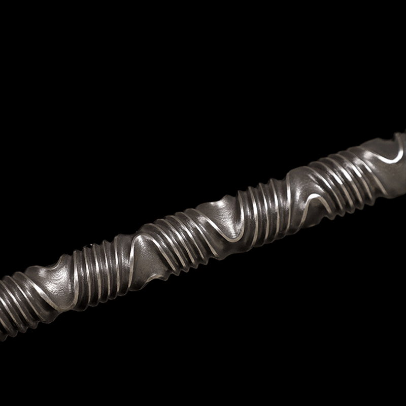 Handmade God of War Pattern Steel One-piece forging