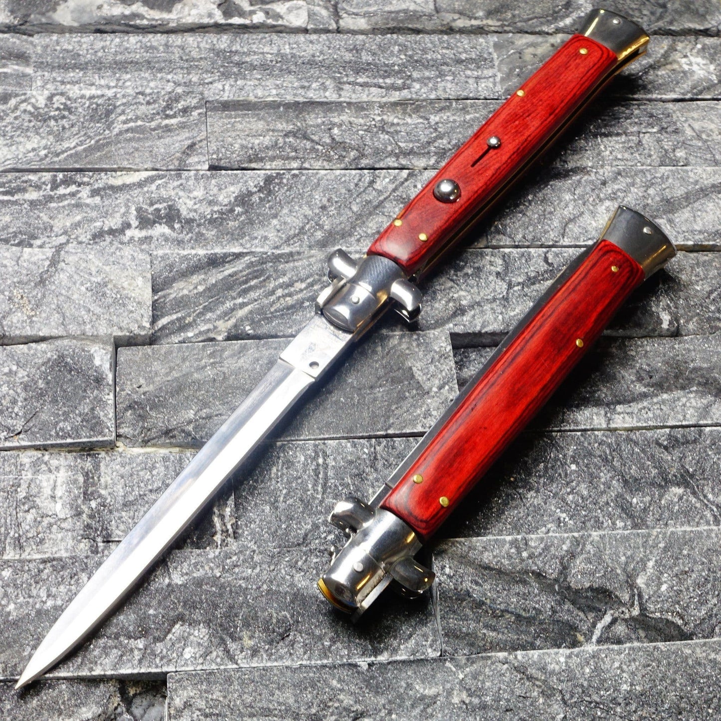 13" Big Boy Auto Italian Style Stiletto (MASSIVE KNIFE)