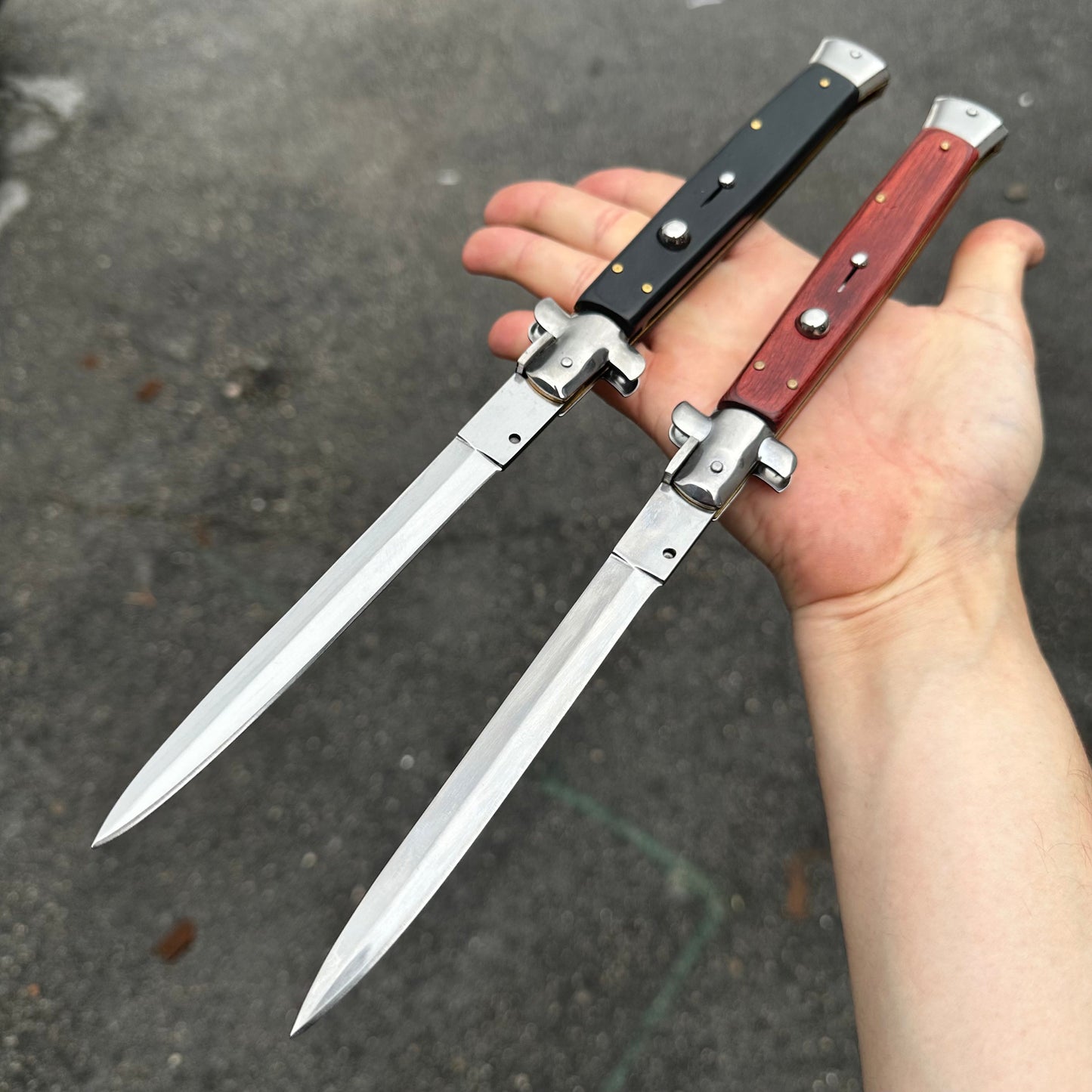 13" Big Boy Auto Italian Style Stiletto (MASSIVE KNIFE)