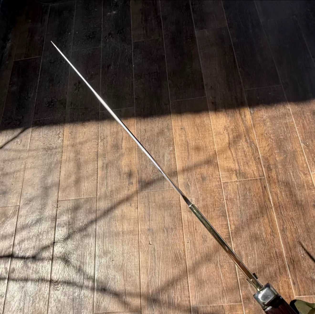 Mirror-Finish Spartan Combat Blade