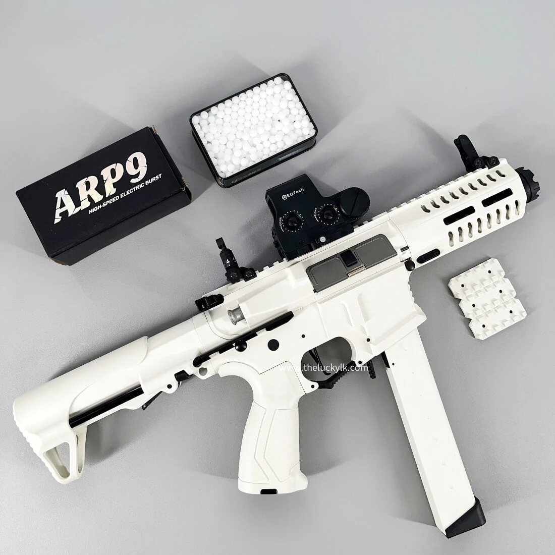XYL White ARP9 Gel Blaster With Fire Control Chip