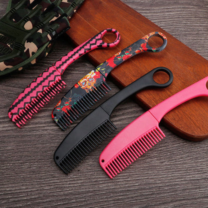 Concealed Comb Knife - Women's Self-Defense Tool