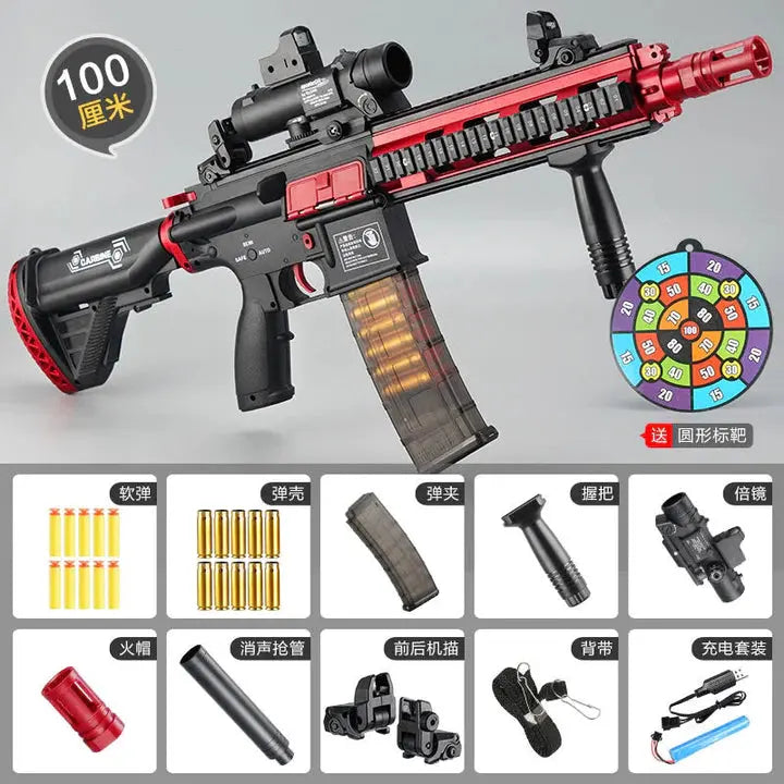 Electric M416 Rifle With Shell Ejecting Nerf Toy Gun