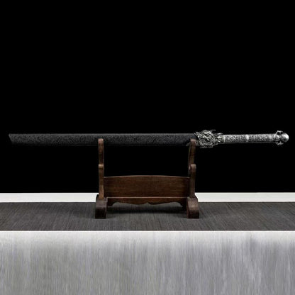 Handmade Ao Long Chinese Sword With High Manganese Steel