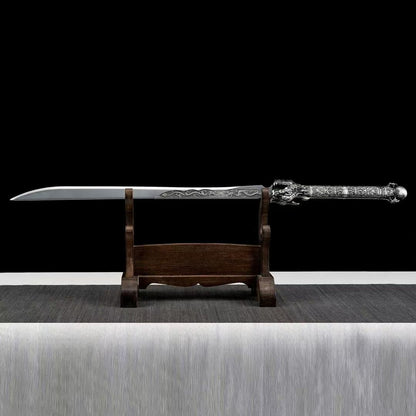 Handmade Ao Long Chinese Sword With High Manganese Steel