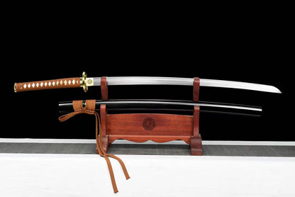 Hand Forged Anime Katana Himura Kenshin Reverse Blade Edition Pattern Steel