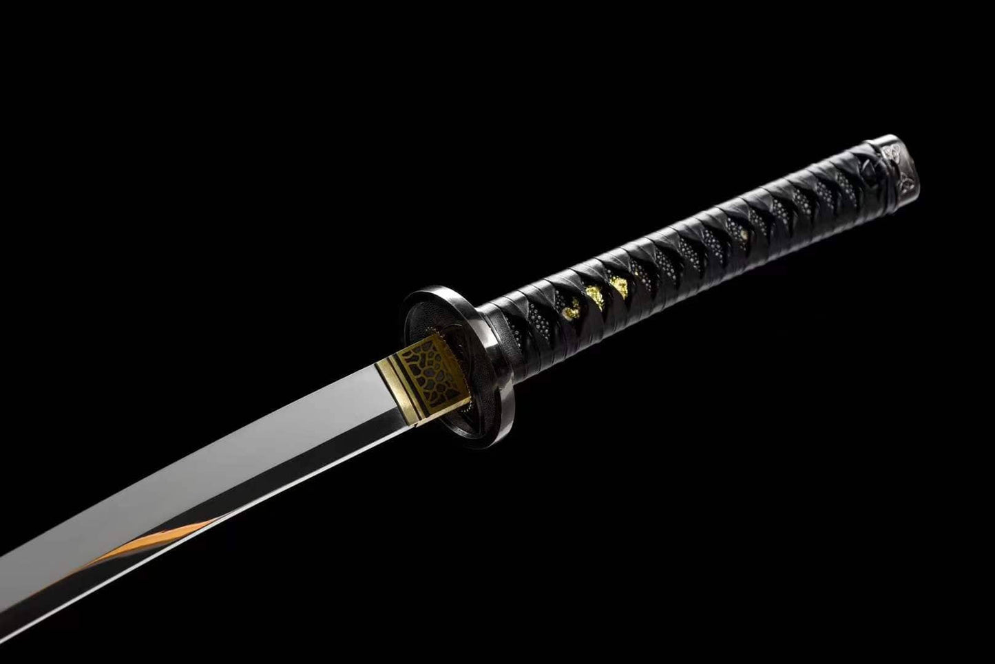 Hand Forged Anime Katana Walking Dead Mirror polishing