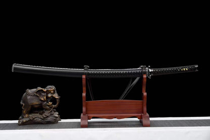 Hand Forged Anime Katana Walking Dead Mirror polishing