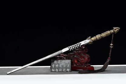 Hand Forged Dragon Scale Sword breaker 609 Pattern Steel