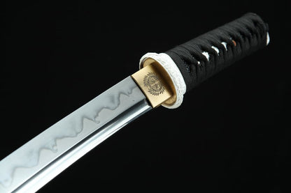 Hand Forged Japanese Tanto Darkness Short Sword 1095 Carbon steel