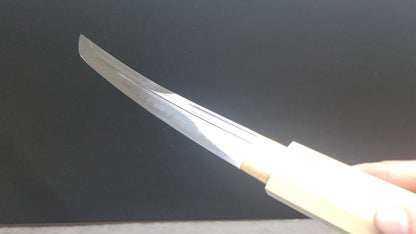 Hand Forged Japanese Tanto Dumu Anise T10 Carbon steel Turns the soil to burn blade