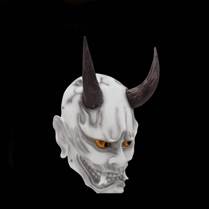 Hand-Made Japanese Hannya Ball COS Oni Mask