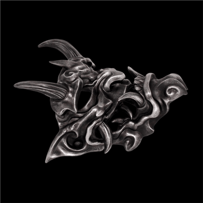 Hand-Made Japanese Hannya Little Noodle Ghost Resin Oni Mask