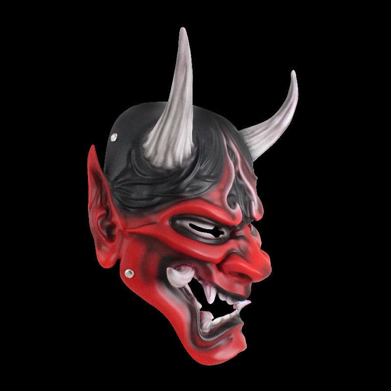 Hand-Made Japanese Hannya  Resin Oni Mask