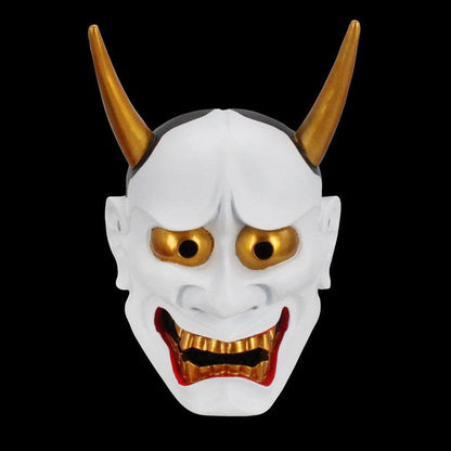 Hand-Made Japanese Hannya Resin Oni Mask