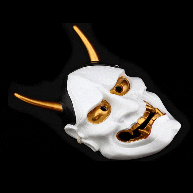 Hand-Made Japanese Hannya 凛凛蝶 Resin Oni Mask