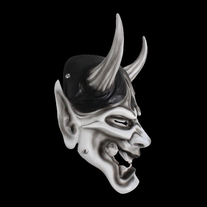 Hand-Made Japanese Hannya  Resin Oni Mask
