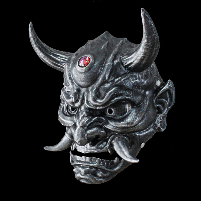 Hand-Made Japanese Resin Oni Mask