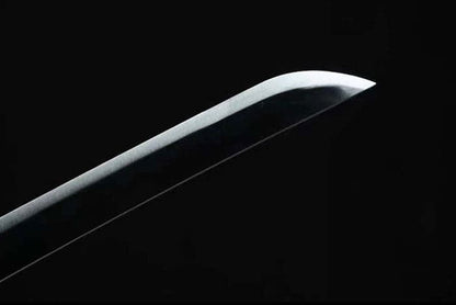 Handmade Anime NARUTO Sasuke Kusanagi-No-Tsurugi Sword Shirasaya Ninja Sword Spring Steel WhiteBlade