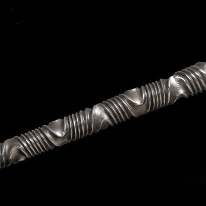 Handmade Dragon Scale Gun Pattern Steel One-piece forging