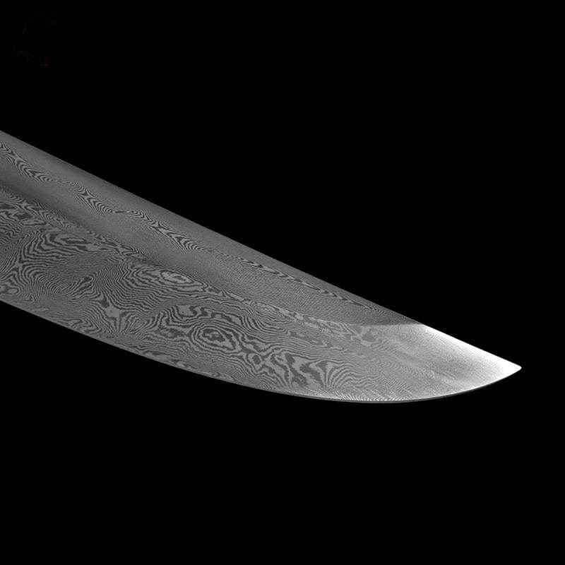 Handmade Warrior Pattern Steel One-piece Forging