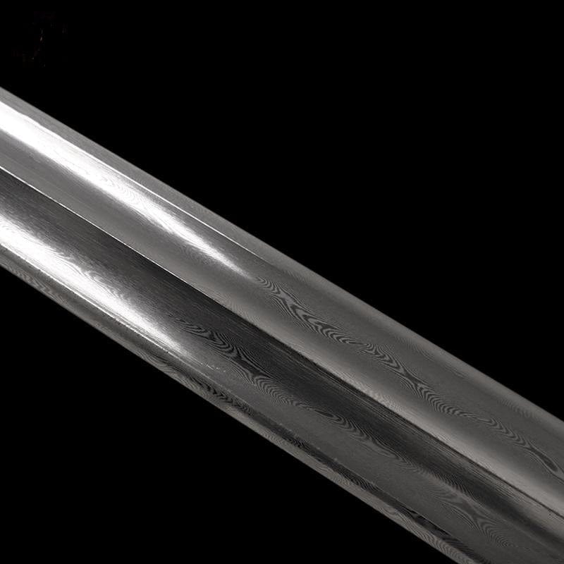 Handmade 马槊 Pattern Steel One-piece forging