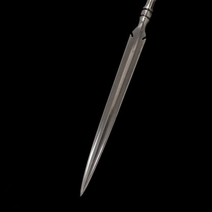 Handmade 马槊 Pattern Steel One-piece forging