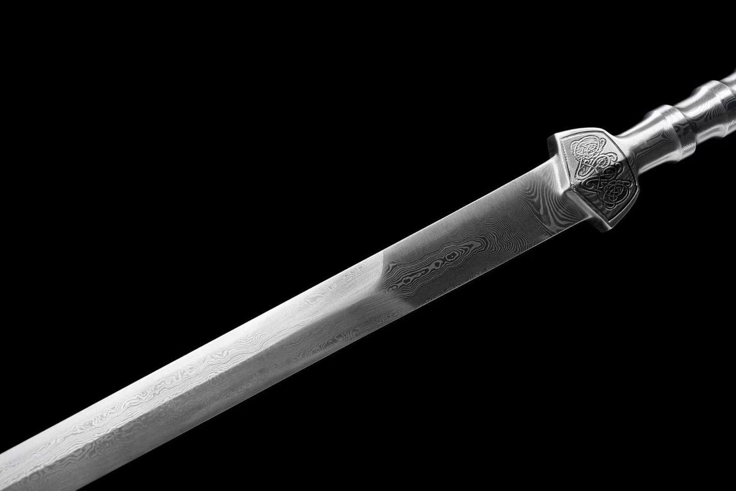 Handmade Phantom Sword Damascus Steel One-piece forging