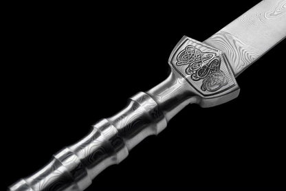 Handmade Phantom Sword Damascus Steel One-piece forging