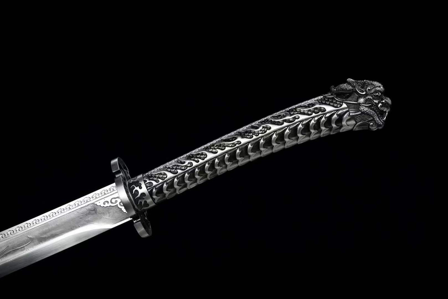 Handmade subdue tiger Manganese Steel Chinese Sword
