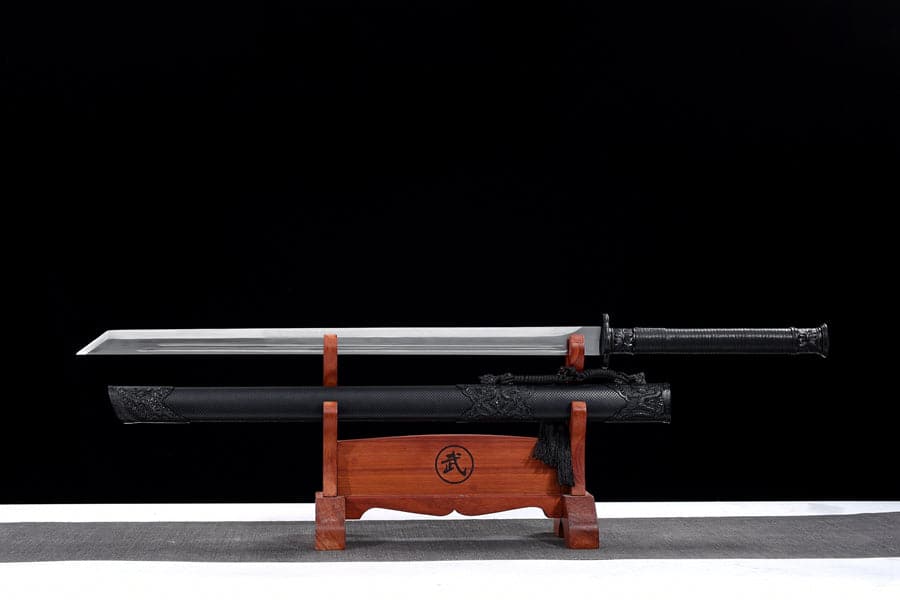 Handmade Top of all ghosts High Manganese Steel Chinese Sword With Double Slot