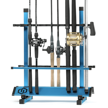 Fishing Pole Aluminum Rack (3 Sizes)